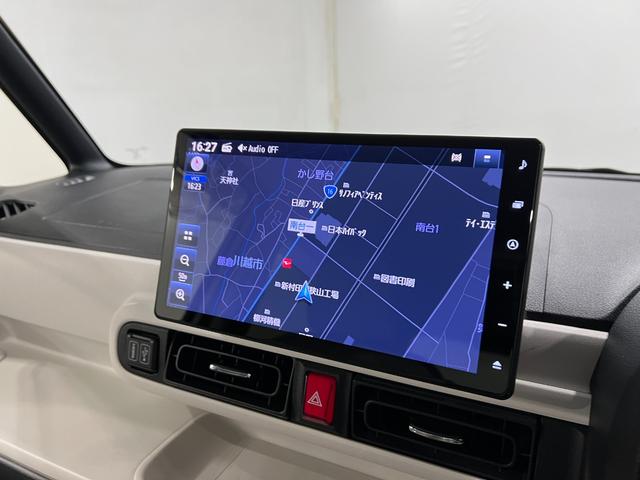 ムーヴキャンバスストライプスG 走行39090キロ/ナビ/全周囲カメラ1年保証・走行距離無制限 ETC ドラレコ クリアランスソナー オートライト LEDヘッドライト ベンチシート シートヒーター 両側電動スライドドア(埼玉県)の中古車