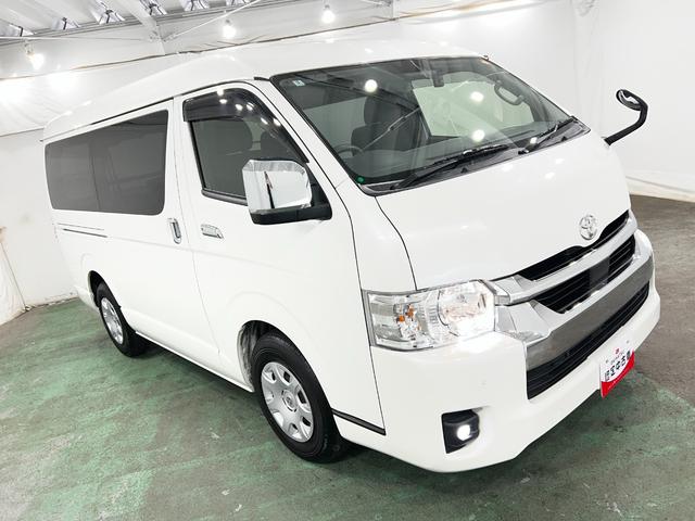 ハイエースバンロングスーパーGL 走行13192キロ/ナビ/バックカメラ一年保証・走行距離無制限 フルセグナビ Bluetooth バックカメラ DVD ドラレコ ETC オートライト LEDヘッドライト(埼玉県)の中古車