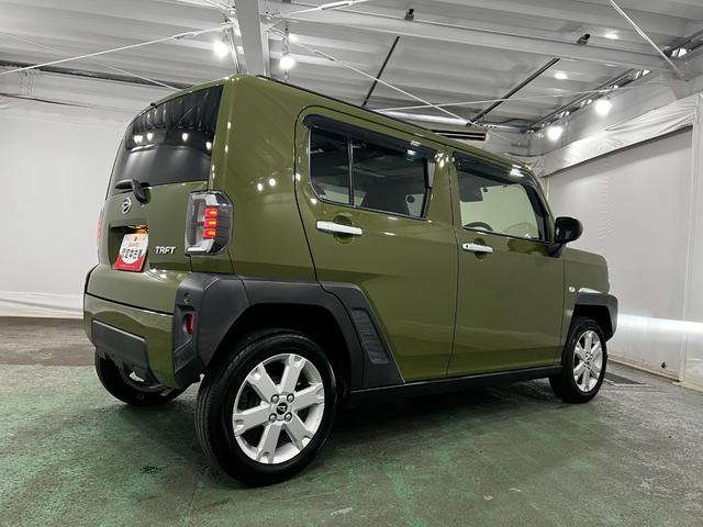 タフトG 走行37853キロ/純正9インチナビ/ドライブレコーダー1年保証距離無制限 走行距離37853キロ 純正フルセグナビ バックカメラ ドラレコ 純正マット サイドエアバッグ LEDヘッドランプ アイドリングストップ シートヒーター オート格納式ドアミラー(埼玉県)の中古車