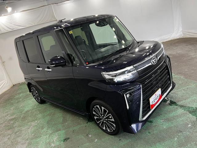 タントカスタムＲＳ　走行３５７４２キロ／車検整備付／オートライト１年保証・走行距離無制限　サイドエアバック　クリアランスソナー　オートマチックハイビーム　オートライト　ＬＥＤヘッドライト　ベンチシート　シートヒーター　両側電動スライドドア（埼玉県）の中古車