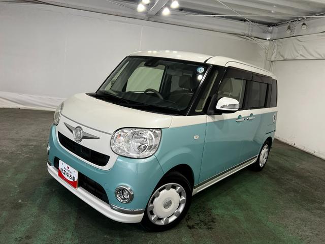 ムーヴキャンバスXリミテッドメイクアップ SAII 雹害/走行80639キロ1年保証距離無制限 走行距離80639キロ フルセグナビ バックカメラ ブルートゥース 純正マット サイドエアバッグ オートライト アイドリングストップ 両側電動スライドドア オート格納式ドアミラー(埼玉県)の中古車