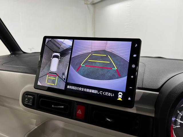 ムーヴキャンバスストライプスＧ　走行１４６６８キロ／９インチナビ／ドラレコ禁煙車　ワンオーナー　純正フルセグナビ　パノラマモニター　ドラレコ　純正マット　サイドエアバッグ　ＬＥＤヘッドランプ　電動格納ミラー　シートヒーター　両側電動スライドドア　オートエアコン（埼玉県）の中古車