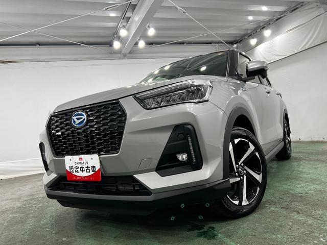 ロッキープレミアムＧ　ＨＥＶ　走行１１８８２キロ　衝突回避支援１年保証・走行距離無制限　クリアランスソナー　サイドエアバック　オートマチックハイビーム　オートライト　ＬＥＤヘッドライト　シートヒーター（埼玉県）の中古車