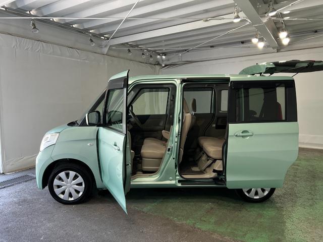 フレアワゴンXS 走行67318キロ/CDチューナー/片側電動スライド一年保証・走行距離無制限 純正カーペットマット 助手席エアバック アイドリングストップ ベンチシート 片側電動スライドドア(埼玉県)の中古車