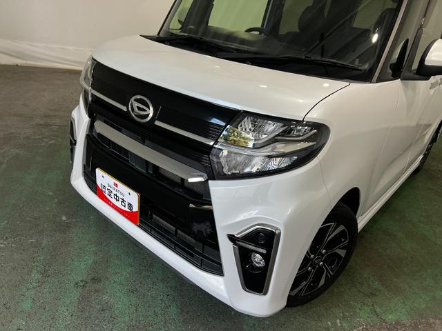 タントカスタムX 走行27995キロ/雹害/ナビ/バックカメラ1年保証・走行距離無制限 フルセグナビ Bluetooth バックカメラ ドラレコ ETC クリアランスソナー オートライト LEDヘッドライト ベンチシート シートヒーター 両側電動スライドドア(埼玉県)の中古車