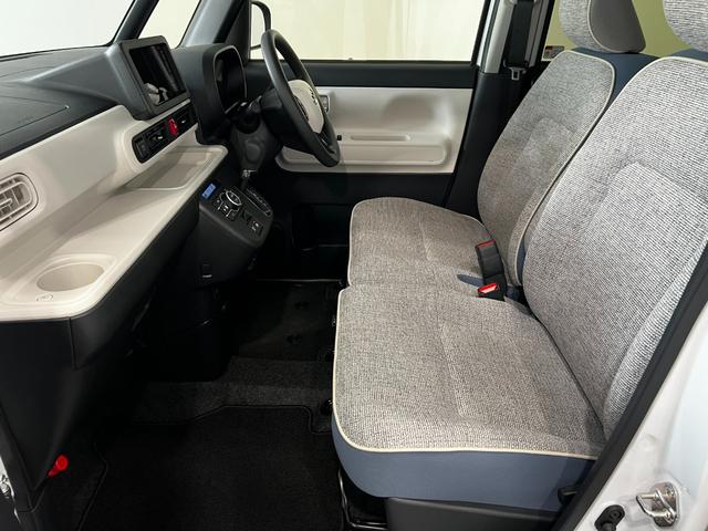 ムーヴキャンバスストライプスG 雹害/車検整備付/走行12746キロ1年保証距離無制限 走行距離12746キロ 純正マット サイドエアバッグ LEDヘッドランプ アイドリングストップ シートヒーター 両側スライドドア オート格納式ドアミラー 電動パーキングブレーキ(埼玉県)の中古車