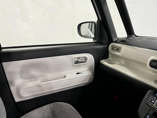 ムーヴキャンバスストライプスG 雹害/車検整備付/走行12746キロ1年保証距離無制限 走行距離12746キロ 純正マット サイドエアバッグ LEDヘッドランプ アイドリングストップ シートヒーター 両側スライドドア オート格納式ドアミラー 電動パーキングブレーキ(埼玉県)の中古車