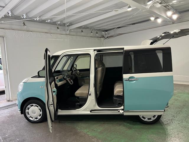 ムーヴキャンバスＧメイクアップＶＳ　ＳＡ３　走行１９６１１キロ／車検整備付一年保証・走行距離無制限　フルセグナビ　Ｂｌｕｅｔｏｏｔｈ　全周囲カメラ　ドラレコ　オートライト　ＬＥＤヘッドライト　シートヒーター　両側電動スライドドア（埼玉県）の中古車