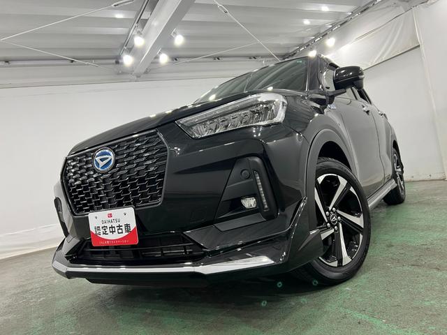 ロッキープレミアムG HEV /純正7インチナビ/ドラレコ/ETCワンオーナー 禁煙車 純正7インチナビ パノラマモニター ドラレコ ETC 純正マット サイドエアバッグ LEDヘッドランプ シートヒーター オート格納式ドアミラー 純正アルミホイール(埼玉県)の中古車