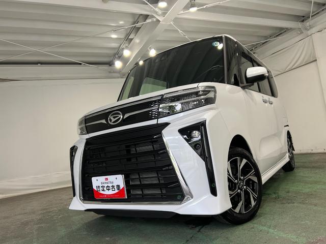 タントカスタムX 走行6232キロ/ディスプレイオーディオ1年保証・走行距離無制限 ディスプレイオーディオ バックカメラ ドラレコ ETC クリアランスソナー オートライト LEDヘッドライト ベンチシート シートヒーター 両側電動スライドドア(埼玉県)の中古車