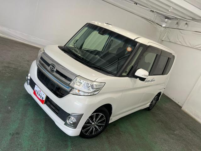 タントカスタムX トップエディションSAII 走行103882キロ1年保証距離無制限 走行距離103882キロ フルセグナビ バックカメラ 純正マット LEDヘッドランプ アイドリングストップ 片側電動スライドドア オート格納式ドアミラー プッシュボタンスタート(埼玉県)の中古車