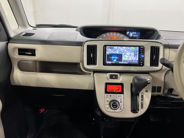 ムーヴキャンバスXメイクアップリミテッド SAIII 走行76684キロ一年保証・走行距離無制限 フルセグナビ Bluetooth USB 全周囲カメラ ドラレコ オートライト 両側電動スライドドア(埼玉県)の中古車