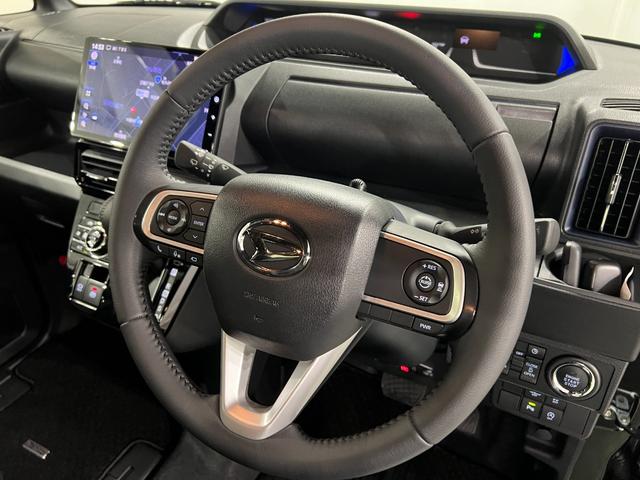 タントカスタムRS 走行13374キロ/ナビ/全周囲カメラ/ETC1年保証・走行距離無制限 フルセグナビ Bluetooth 全周囲カメラ ドラレコ ETC クリアランスソナー オートライト LEDヘッドライト シートヒーター 両側電動スライドドア(埼玉県)の中古車