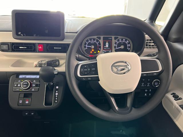 ムーヴキャンバスストライプスＧ　走行２６キロ／ＬＥＤヘッドランプ／純正マット１年保証距離無制限　走行距離２６キロ　純正マット　サイドエアバッグ　ＬＥＤヘッドランプ　アイドリングストップ　シートヒーター　両側電動スライドドア　オート格納式ドアミラー　電動パーキングブレーキ（埼玉県）の中古車