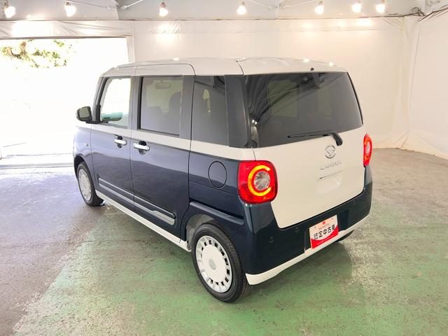 ムーヴキャンバスストライプスＧ　走行２６キロ／ＬＥＤヘッドランプ／純正マット１年保証距離無制限　走行距離２６キロ　純正マット　サイドエアバッグ　ＬＥＤヘッドランプ　アイドリングストップ　シートヒーター　両側電動スライドドア　オート格納式ドアミラー　電動パーキングブレーキ（埼玉県）の中古車