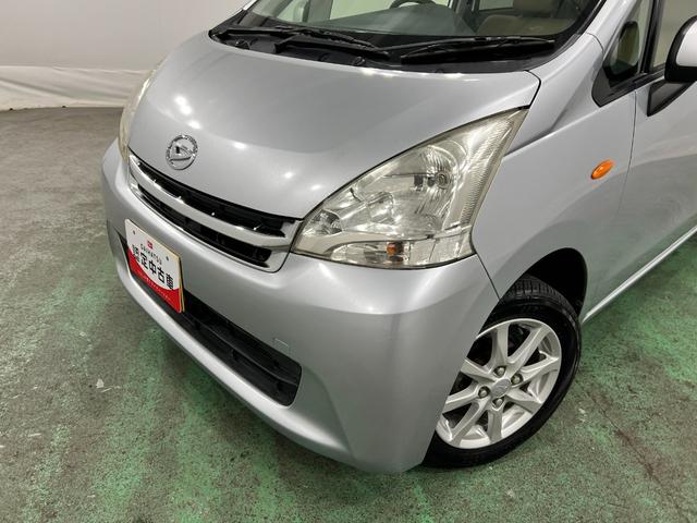 ムーヴＸ　走行３００６７キロ／ワンセグナビ／バックカメラ／マット１年保証距離無制限　走行距離３００６７キロ　ワンセグナビ　バックカメラ　純正マット　助手席エアバッグ　アイドリングストップ　電動格納式ドアミラー（埼玉県）の中古車