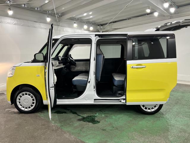ムーヴキャンバスストライプスＸ　車検整備付／走行２７５７６キロ／ナビドラレコ一年保証・走行距離無制限　フルセグナビ　Ｂｌｕｅｔｏｏｔｈ　バックカメラ　ＥＴＣ　ドラレコ　クリアランスソナー　オートライト　両側電動スライドドア（埼玉県）の中古車