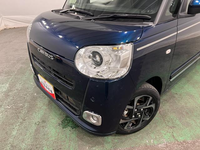 ムーヴキャンバスセオリーＧ　車検整備付／走行１６９７５キロ／両側電動スライド１年保証距離無制限　走行距離１６９７５キロ　純正マット　サイドエアバッグ　ＬＥＤヘッドランプ　アイドリングストップ　シートヒーター　両側電動スライドドア　オート格納式ドアミラー　キーフリー（埼玉県）の中古車