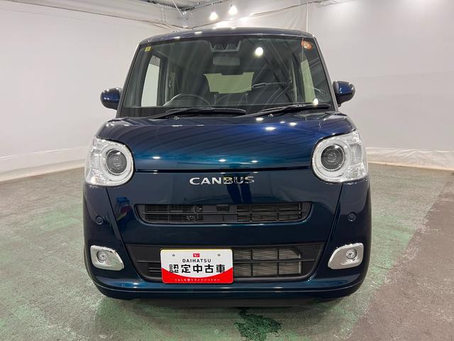 ムーヴキャンバスセオリーＧ　車検整備付／走行１６９７５キロ／両側電動スライド１年保証距離無制限　走行距離１６９７５キロ　純正マット　サイドエアバッグ　ＬＥＤヘッドランプ　アイドリングストップ　シートヒーター　両側電動スライドドア　オート格納式ドアミラー　キーフリー（埼玉県）の中古車