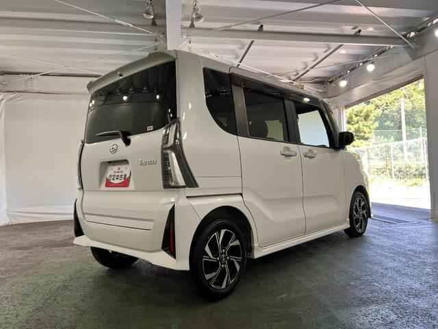 タントカスタムＸ　走行７２６７キロ／フルセグナビ／ドラレコ１年保証距離無制限　走行距離７２６７キロ　フルセグナビ　パノラマモニター　ドラレコ　純正マット　サイドエアバッグ　ＬＥＤヘッドランプ　アイドリングストップ　シートヒーター　両側電動スライドドア（埼玉県）の中古車