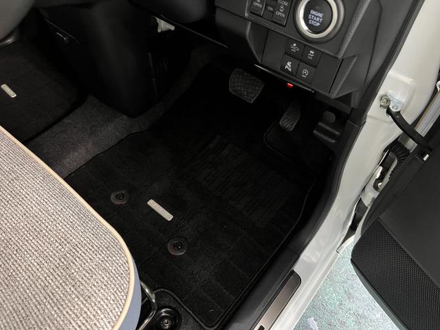 ムーヴキャンバスストライプスGターボ 走行16764キロ/全周囲C/ドラレコ1年保証距離無制限 走行16764キロ ディスプレイオーディオ パノラマモニター ドラレコ 純正マット サイドエアバッグ LEDヘッドランプ アイドリングストップ シートヒーター 両側電動スライドドア(埼玉県)の中古車