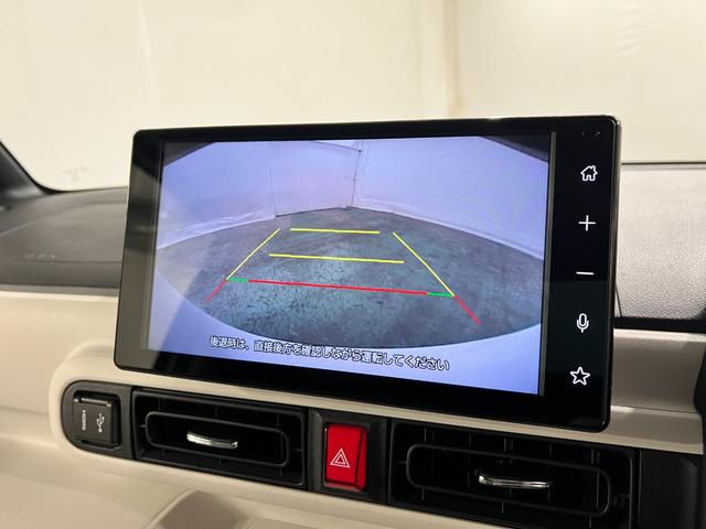 ムーヴキャンバスストライプスGターボ 走行52890キロ/ディスプレイOD一年保証・走行距離無制限 ディスプレイオーディオ Bluetooth バックカメラ クリアランスソナー オートライト LEDヘッドライト シートヒーター 両側電動スライドドア(埼玉県)の中古車