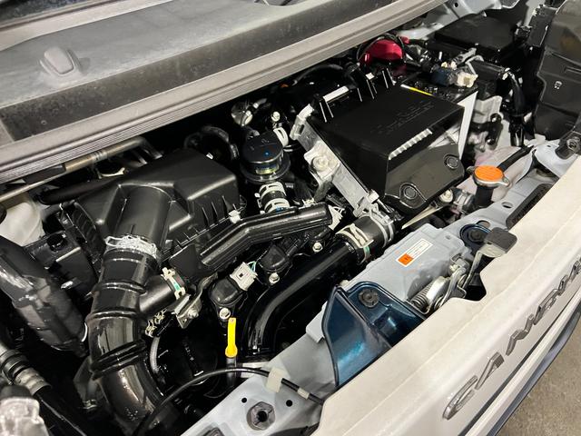 ムーヴキャンバスストライプスGターボ 走行52890キロ/ディスプレイOD一年保証・走行距離無制限 ディスプレイオーディオ Bluetooth バックカメラ クリアランスソナー オートライト LEDヘッドライト シートヒーター 両側電動スライドドア(埼玉県)の中古車