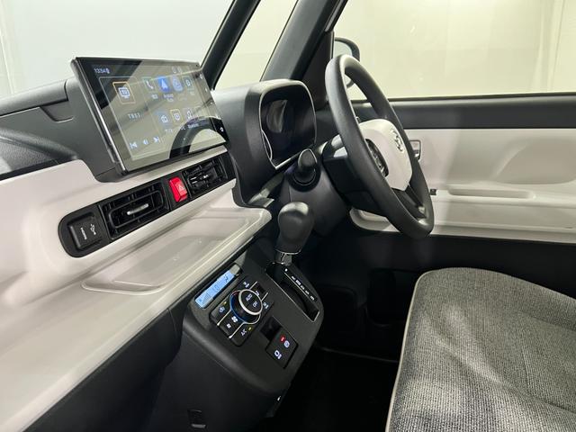 ムーヴキャンバスストライプスGターボ 走行52890キロ/ディスプレイOD一年保証・走行距離無制限 ディスプレイオーディオ Bluetooth バックカメラ クリアランスソナー オートライト LEDヘッドライト シートヒーター 両側電動スライドドア(埼玉県)の中古車