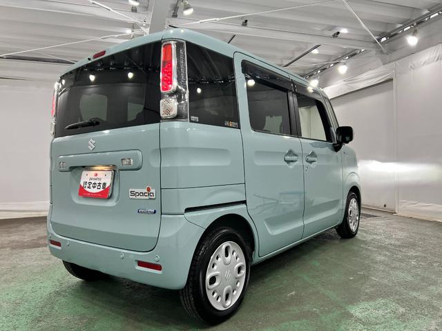 スペーシアハイブリッドX 車検整備付/走行28795キロ/ナビドラレコ1年保証距離無制限 走行距離28795キロ フルセグナビ 全周囲カメラ 前後ドラレコ 純正マット サイドエアバッグ LEDヘッドランプ アイドリングストップ シートヒーター 両側電動スライドドア(埼玉県)の中古車