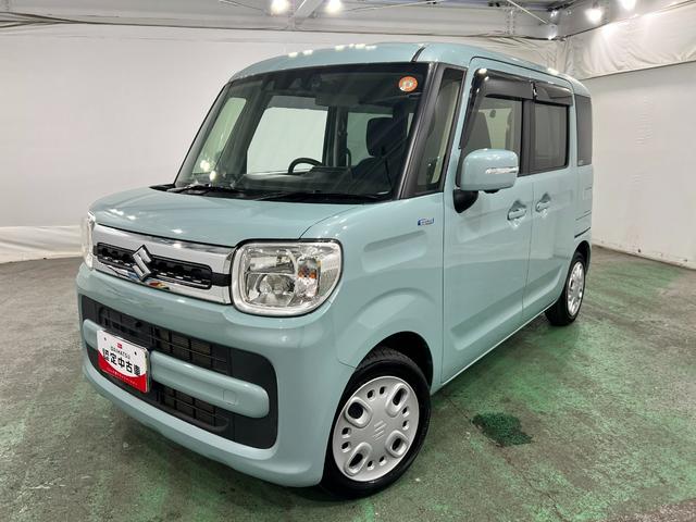 スペーシアハイブリッドX 車検整備付/走行28795キロ/ナビドラレコ1年保証距離無制限 走行距離28795キロ フルセグナビ 全周囲カメラ 前後ドラレコ 純正マット サイドエアバッグ LEDヘッドランプ アイドリングストップ シートヒーター 両側電動スライドドア(埼玉県)の中古車