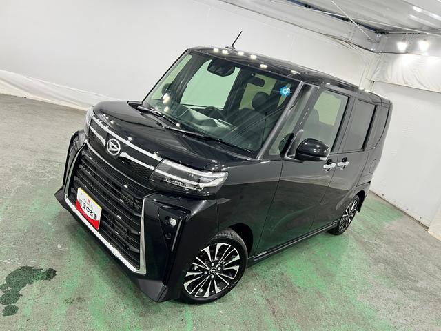 タントカスタムRSリミテッド 走行2625キロ/両側電動スライド1年保証・走行距離無制限 サイドエアバック クリアランスソナー オートマチックハイビーム オートライト LEDヘッドライト ベンチシート シートヒーター 両側電動スライドドア(埼玉県)の中古車