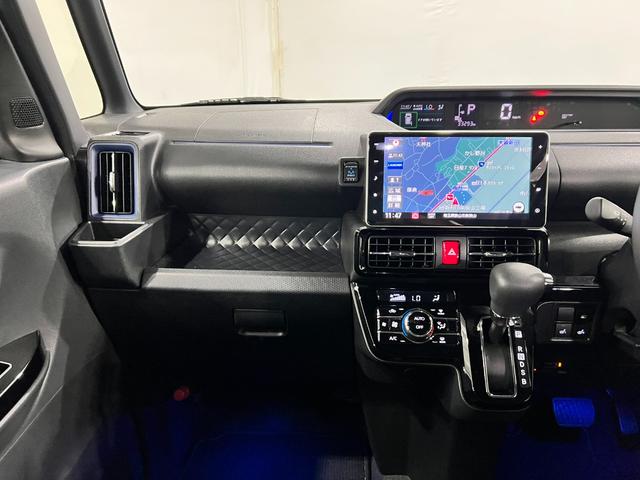 タントカスタムＸスタイルセレクション　走行３３２９３キロ／９型ナビ１年保証距離無制限　走行距離３３２９３キロ　純正フルセグナビ　バックカメラ　ドラレコ　純正マット　サイドエアバッグ　ＬＥＤヘッドランプ　アイドリングストップ　シートヒーター　両側電動スライドドア（埼玉県）の中古車
