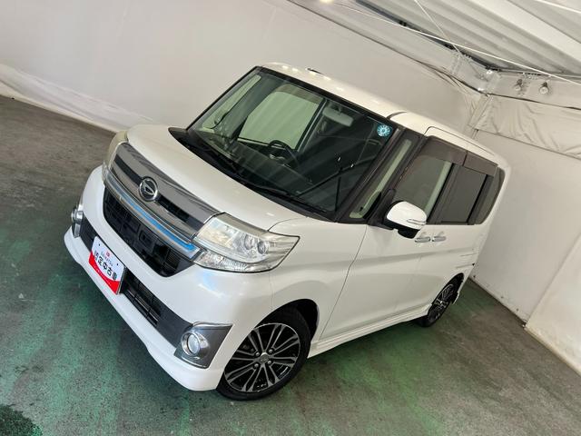 タントカスタムRS スマートセレクションSA 走行77405キロ一年保証・走行距離無制限 車検整備付 フルセグナビ Bluetooth バックカメラ ETC オートライト LEDヘッドライト 両側電動スライドドア(埼玉県)の中古車