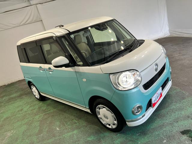 ムーヴキャンバスＧメイクアップＶＳ　ＳＡIII　走行６０１０キロ／ナビ１年保証・走行距離無制限　フルセグナビ　Ｂｌｕｅｔｏｏｔｈ　全周囲カメラ　ドラレコ　ＥＴＣ　サイドエアバック　オートライト　ＬＥＤヘッドライト　ベンチシート　両側電動スライドドア（埼玉県）の中古車