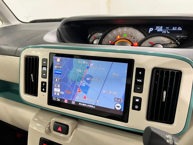ムーヴキャンバスＧメイクアップＶＳ　ＳＡIII　走行６０１０キロ／ナビ１年保証・走行距離無制限　フルセグナビ　Ｂｌｕｅｔｏｏｔｈ　全周囲カメラ　ドラレコ　ＥＴＣ　サイドエアバック　オートライト　ＬＥＤヘッドライト　ベンチシート　両側電動スライドドア（埼玉県）の中古車
