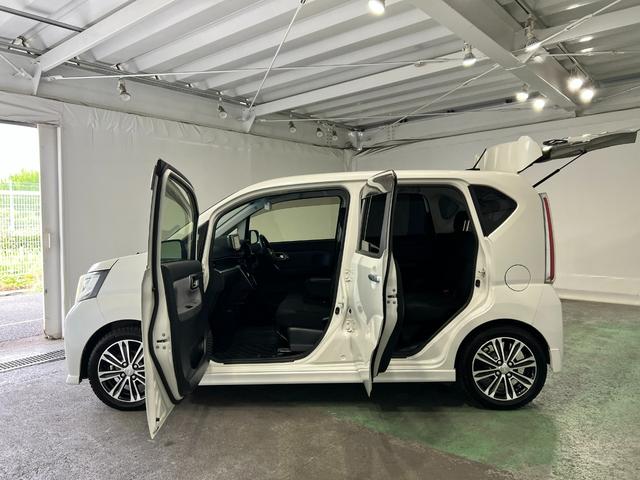 ムーヴカスタム　ＲＳ　ＳＡ　走行３９５１９キロ／８型ナビ／ドラレコ１年保証距離無制限　走行距離３９５１９キロ　フルセグナビ　バックカメラ　ドラレコ　純正マット　ＬＥＤヘッドランプ　アイドリングストップ　オート格納式ドアミラー（埼玉県）の中古車