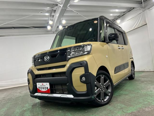 タントファンクロスターボ 車検整備付/走行20129キロ/純正ナビ1年保証距離無制限 走行距離20129キロ 純正フルセグナビ パノラマモニター ドラレコ 純正マット サイドエアバッグ LEDヘッドランプ アイドリングストップ シートヒーター 両側電動スライドドア(埼玉県)の中古車