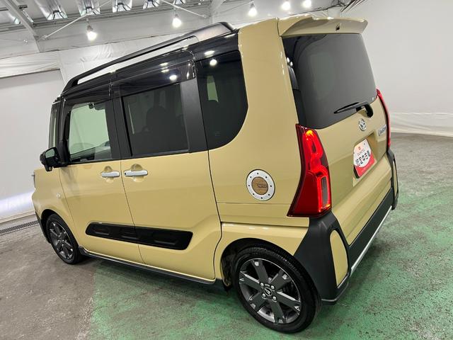 タントファンクロスターボ 車検整備付/走行20129キロ/純正ナビ1年保証距離無制限 走行距離20129キロ 純正フルセグナビ パノラマモニター ドラレコ 純正マット サイドエアバッグ LEDヘッドランプ アイドリングストップ シートヒーター 両側電動スライドドア(埼玉県)の中古車