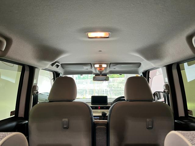 ムーヴキャンバスストライプスGターボ 走行17824キロ/LEDヘッドランプ1年保証距離無制限 走行距離17824キロ 純正マット サイドエアバッグ LEDヘッドランプ アイドリングストップ シートヒーター 両側電動スライドドア オート格納式ドアミラー キーフリー(埼玉県)の中古車