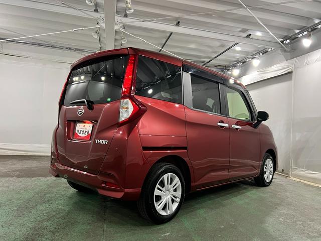 トールＧ　走行６７３６キロ／９インチフルセグナビ／ドラレコ１年保証距離無制限　走行６７３６キロ　純正フルセグナビ　パノラマモニター　ドラレコ　純正マット　助手席エアバッグ　ＬＥＤヘッドランプ　アイドリングストップ　両側電動スライドドア　オート格納式ドアミラー（埼玉県）の中古車