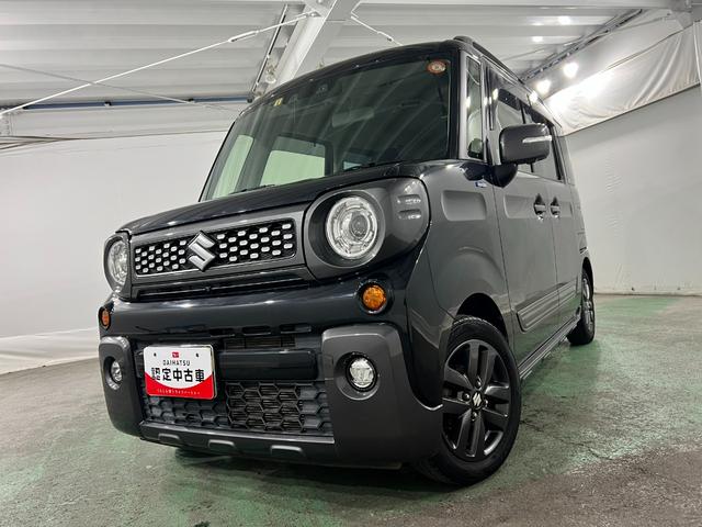 スペーシアギアハイブリッドXZ 車検整備付/走行59029キロ/ナビ1年保証距離無制限 走行距離59029キロ フルセグナビ ブルートゥース 全周囲カメラ 純正マット サイドエアバッグ LEDヘッドランプ アイドリングストップ シートヒーター 両側電動スライドドア(埼玉県)の中古車