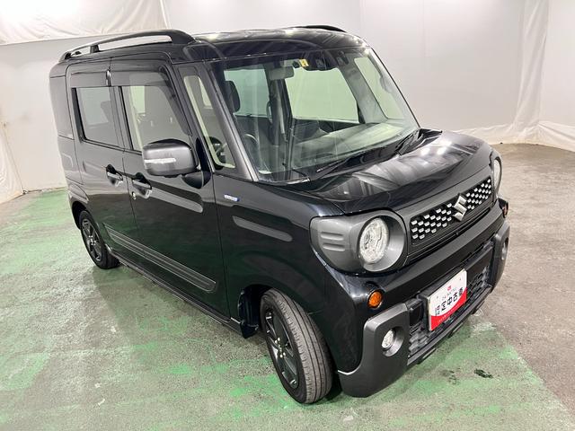 スペーシアギアハイブリッドXZ 車検整備付/走行59029キロ/ナビ1年保証距離無制限 走行距離59029キロ フルセグナビ ブルートゥース 全周囲カメラ 純正マット サイドエアバッグ LEDヘッドランプ アイドリングストップ シートヒーター 両側電動スライドドア(埼玉県)の中古車