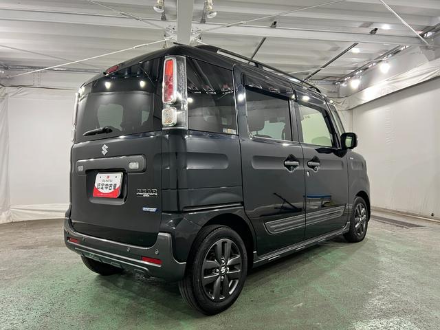 スペーシアギアハイブリッドXZ 車検整備付/走行59029キロ/ナビ1年保証距離無制限 走行距離59029キロ フルセグナビ ブルートゥース 全周囲カメラ 純正マット サイドエアバッグ LEDヘッドランプ アイドリングストップ シートヒーター 両側電動スライドドア(埼玉県)の中古車