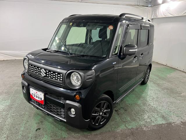 スペーシアギアハイブリッドXZ 車検整備付/走行59029キロ/ナビ1年保証距離無制限 走行距離59029キロ フルセグナビ ブルートゥース 全周囲カメラ 純正マット サイドエアバッグ LEDヘッドランプ アイドリングストップ シートヒーター 両側電動スライドドア(埼玉県)の中古車