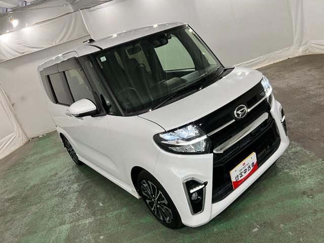 タントカスタムＲＳ　走行２２８７５キロ／フルセグナビ／バックカメラ１年保証・走行距離無制限　フルセグナビ　Ｂｌｕｅｔｏｏｔｈ　ドラレコ　クリアランスソナー　オートライト　ＬＥＤヘッドライト　ベンチシート　シートヒーター　両側電動スライドドア（埼玉県）の中古車