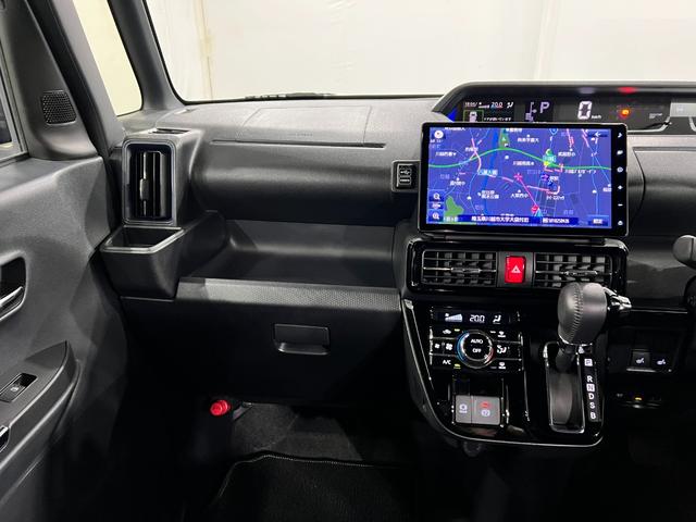 タントカスタムRS 走行6540キロ/9インチナビ/ドラレコ1年保証距離無制限 走行距離6540キロ フルセグナビ バックカメラ ドラレコ 純正マット サイドエアバッグ LEDヘッドランプ アイドリングストップ シートヒーター 両側電動スライドドア キーフリー(埼玉県)の中古車