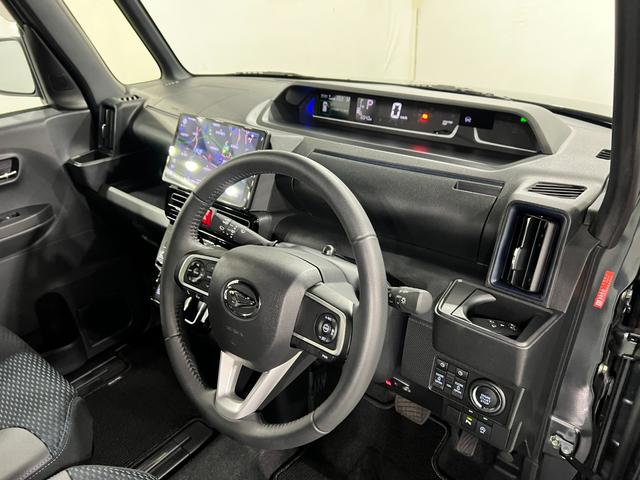 タントカスタムRS 走行6540キロ/9インチナビ/ドラレコ1年保証距離無制限 走行距離6540キロ フルセグナビ バックカメラ ドラレコ 純正マット サイドエアバッグ LEDヘッドランプ アイドリングストップ シートヒーター 両側電動スライドドア キーフリー(埼玉県)の中古車