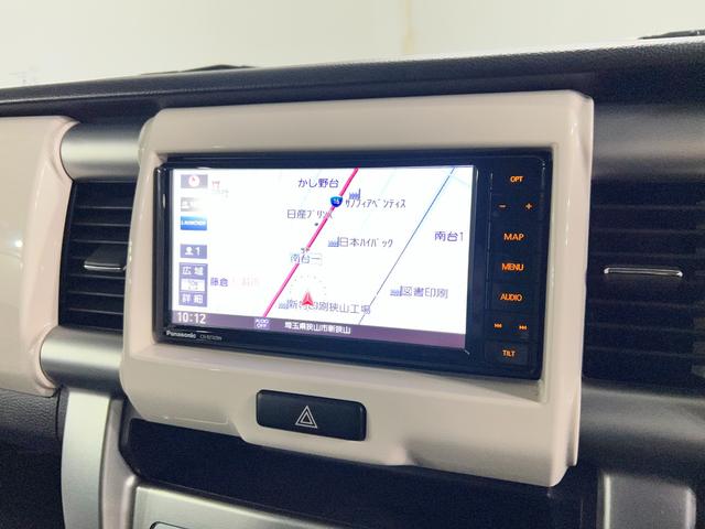 ハスラーG 車検整備付/MT車/走行54745キロ/フルセグナビ1年保証距離無制限 走行距離54745キロ フルセグナビ ブルートゥース 純正マット 助手席エアバッグ アイドリングストップ シートヒーター(埼玉県)の中古車