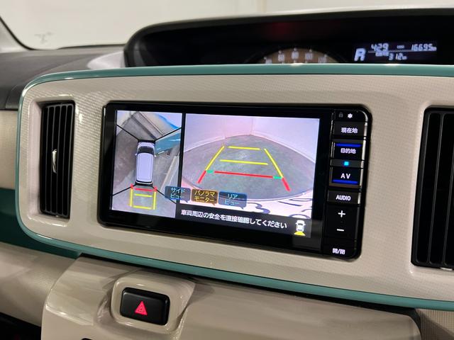 ムーヴキャンバスGメイクアップVS SAIII 車検整備付/純正フルセグナビ1年保証距離無制限 走行16695キロ 純正フルセグナビ パノラマモニター ブルートゥース 純正マット サイドエアバッグ LEDヘッドランプ アイドリングストップ シートヒーター 両側電動スライドドア(埼玉県)の中古車
