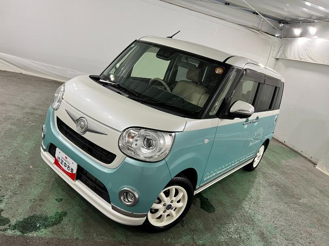 ムーヴキャンバスGメイクアップVS SAIII 車検整備付/純正フルセグナビ1年保証距離無制限 走行16695キロ 純正フルセグナビ パノラマモニター ブルートゥース 純正マット サイドエアバッグ LEDヘッドランプ アイドリングストップ シートヒーター 両側電動スライドドア(埼玉県)の中古車
